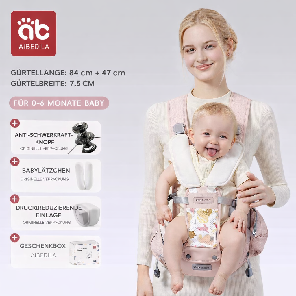 AIBEDILA Baby Carrier Ergonomic Kangaroo Infant Kids Sling Back Front Facing Backpack Wrap newborn Bag 0-6 Months