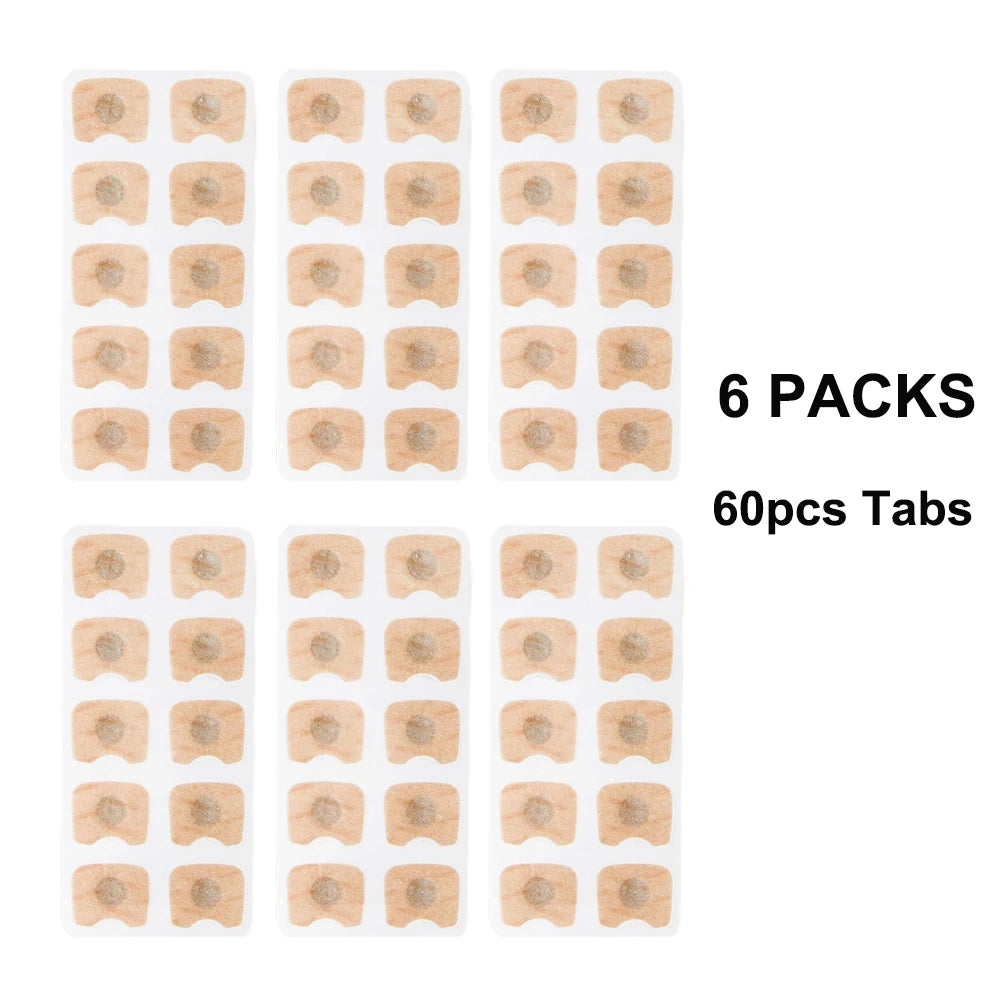 Hot Sale 30 Days Strongest Glue Tabs Magnetic Anti Snoring Nasal Strips Magnetic Nasal Strips With Magnet